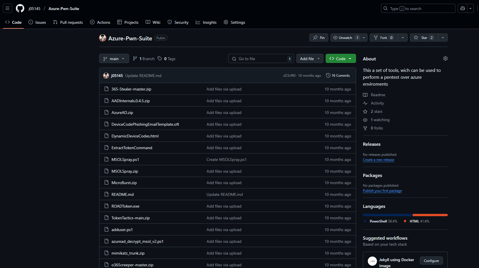 Azure Pwnsuite
